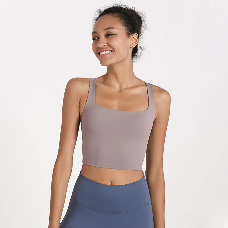 Cross Back Horizon Yoga Suit